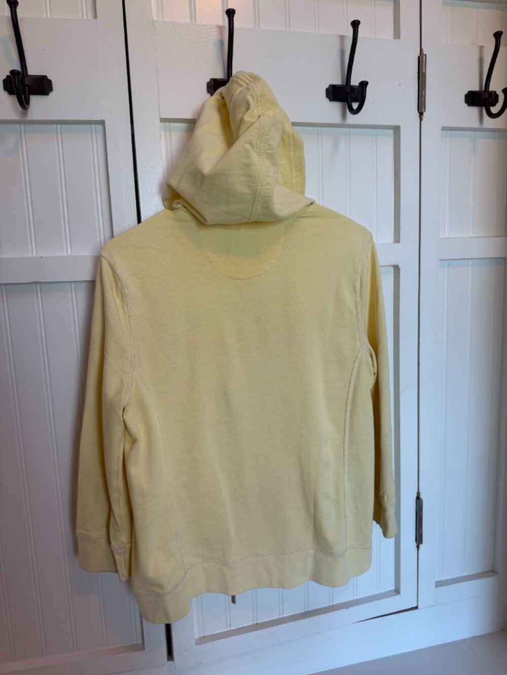 American Living Unisex Vintage Yellow Graphic Zip-up Hoodie M - Picture 4 of 11